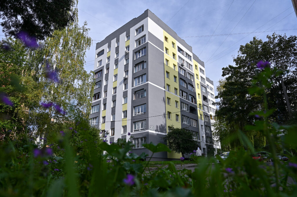 Apartment building in Lviv, Ukraine